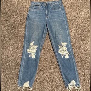AE Distressed Blue Women's Jeans